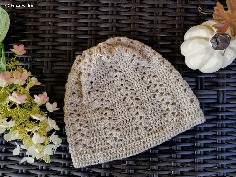 Rustic Lace Hat Free Crochet Pattern