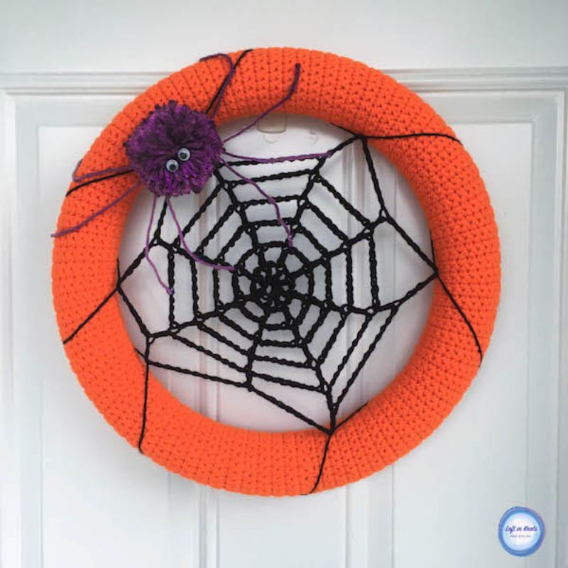Spider Web Wreath