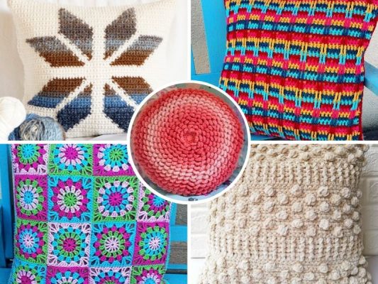 Stylish Crochet Cushions