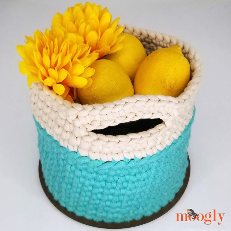 Super Sturdy Basket Free Crochet Pattern