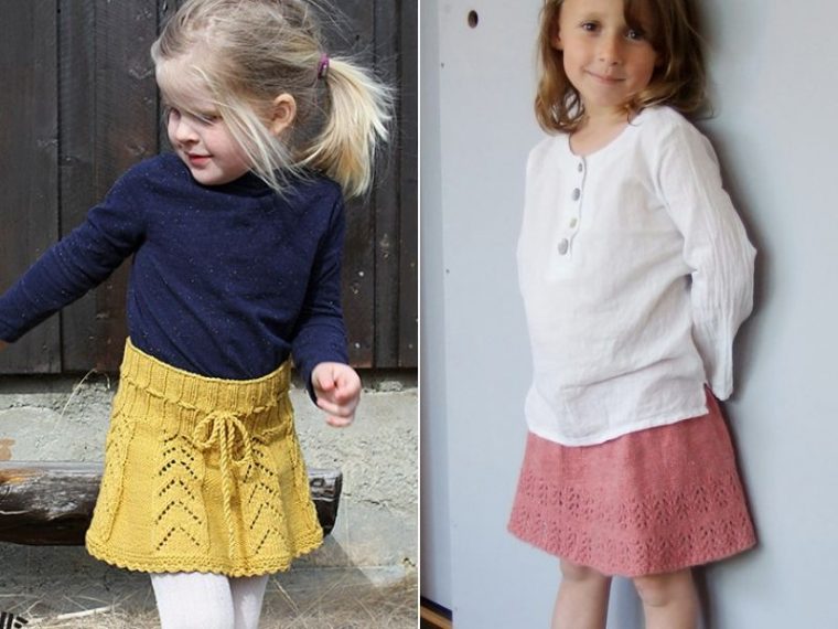 Trendy Baby Girl's Knit Skirts Free Patterns