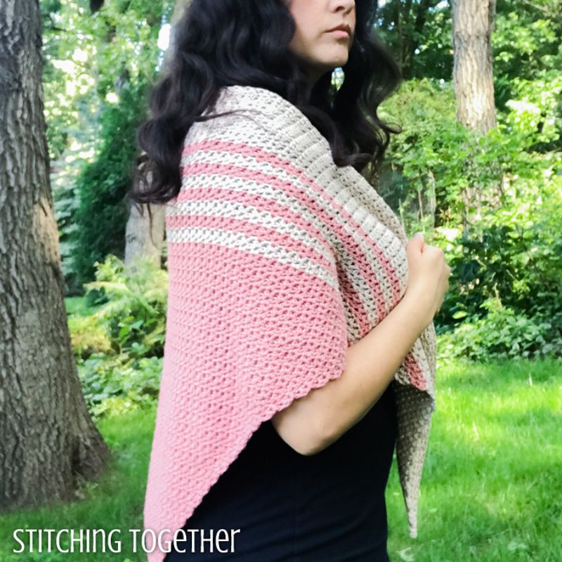 Crochet Triangle Shawl