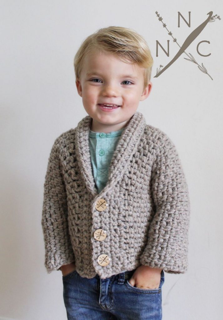 Lovely Crochet Baby Cardigans with Free Patterns