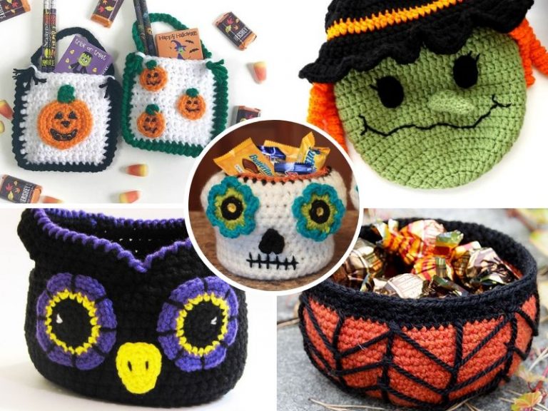 Trick or Treat Crochet Bags