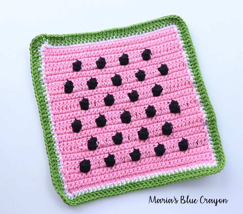 Watermelon Dishcloth