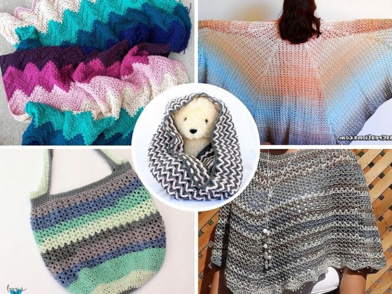 Wonderful V-stitch Ideas and Free Crochet Patterns