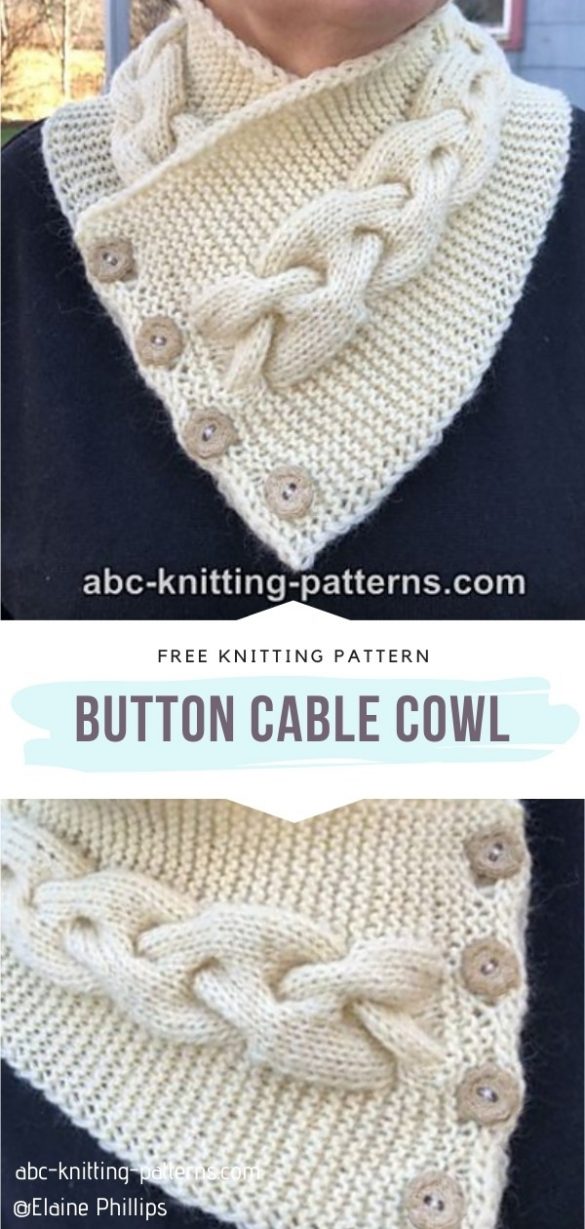 Elegant Cable Knitted Cowls for Winter with Free Patterns