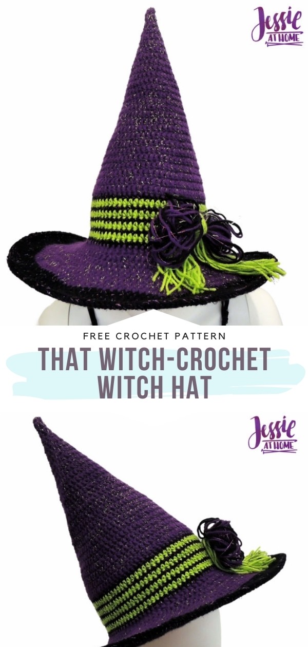 Crochet Witch Hat