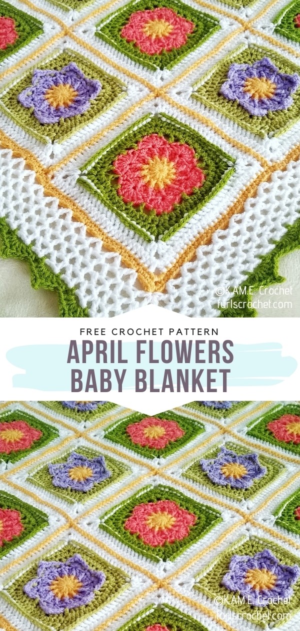 Floral Baby Blanket