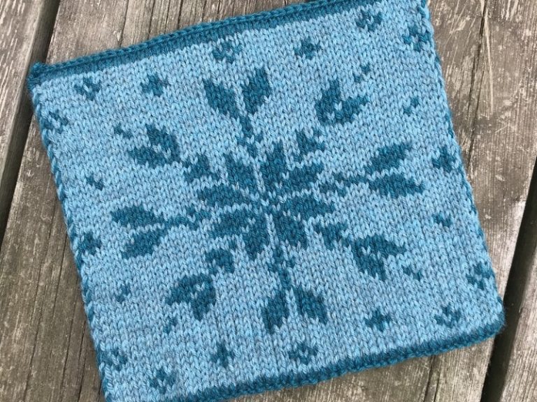 Festive Coasters Free Knitting Patterns