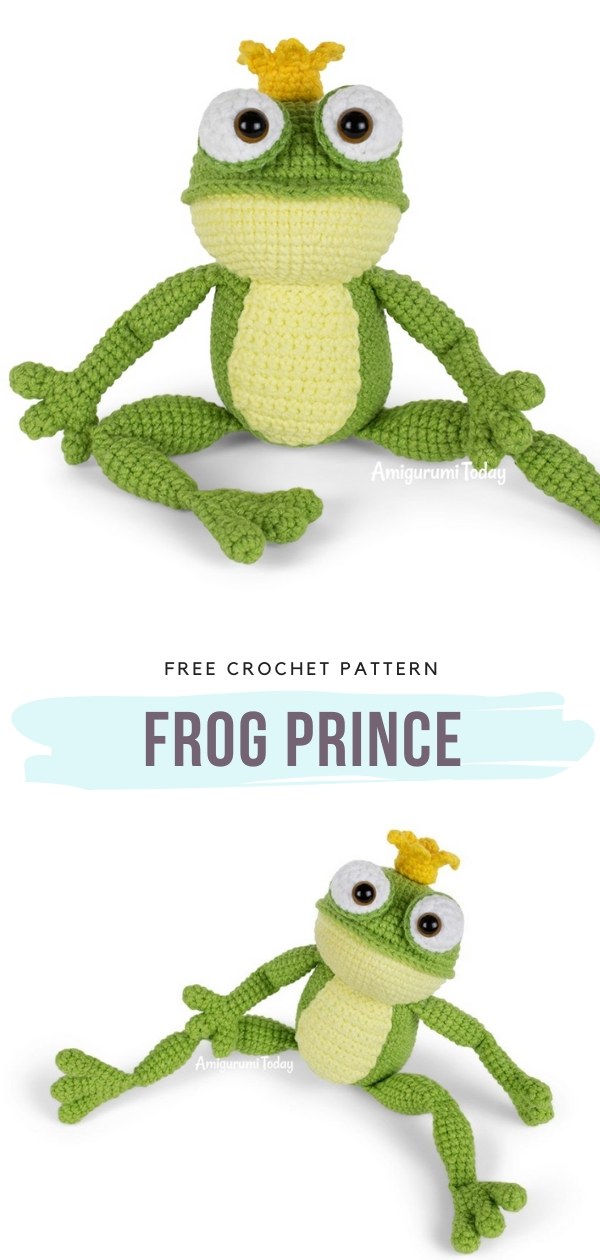 Frog Prince Amigurumi