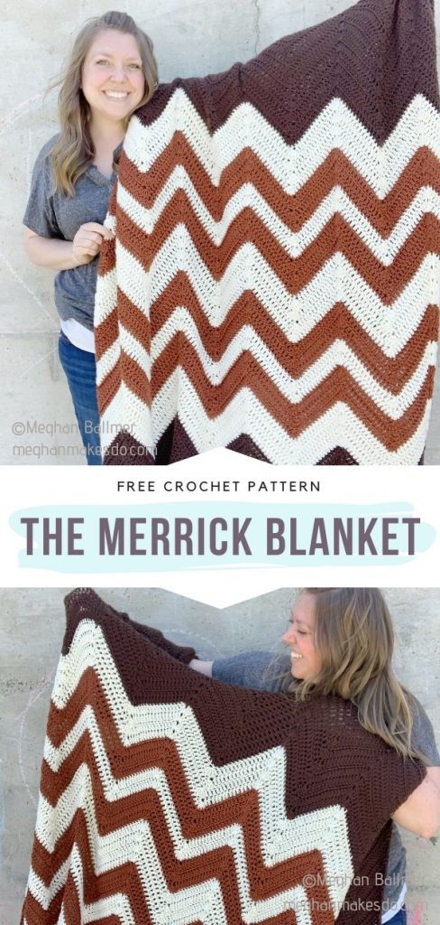 Free Crochet Chevron Blanket Patterns