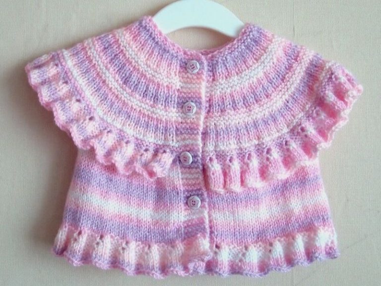 Adorable Baby Vests Free Knitting Patterns