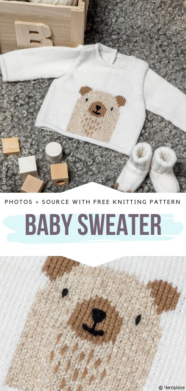 Knit Baby Sweater 