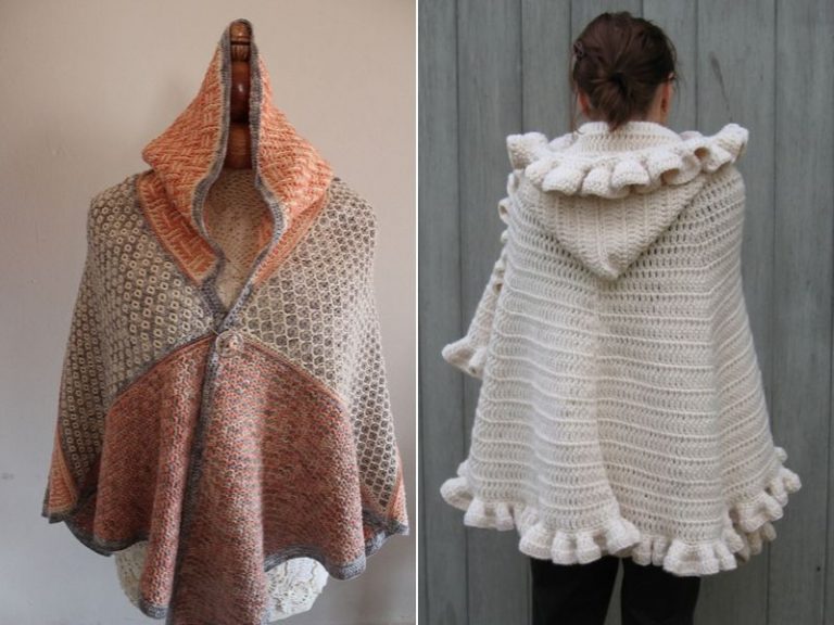 Free Patterns Beautiful Crochet Capes