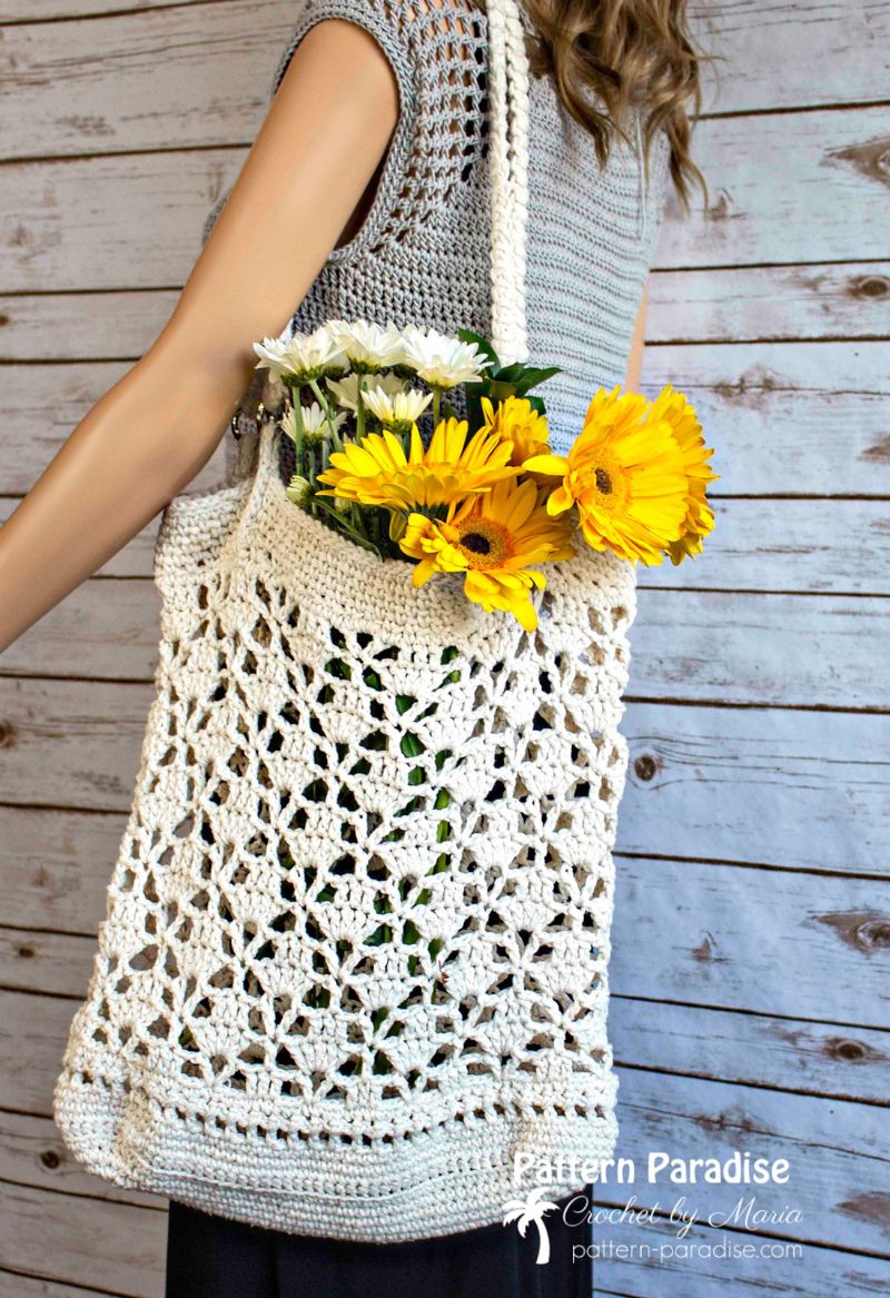 Bellissima Market Bag Free Crochet Pattern
