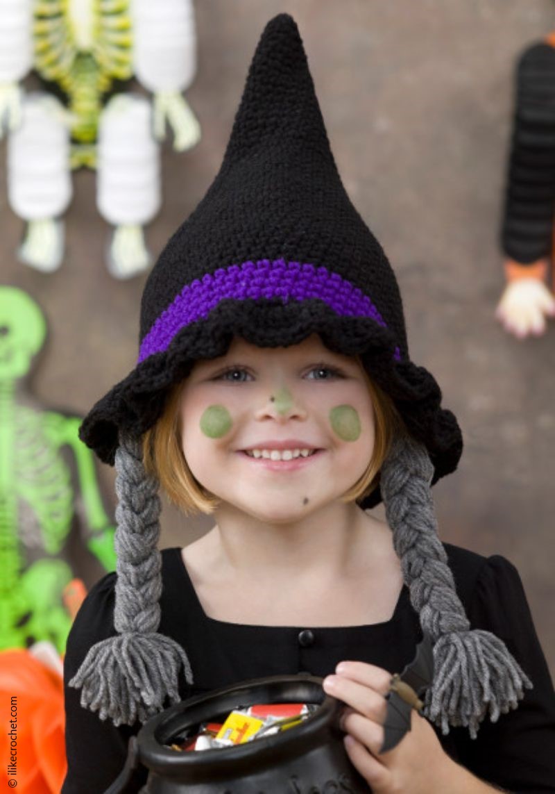 Crochet Witch Hat 