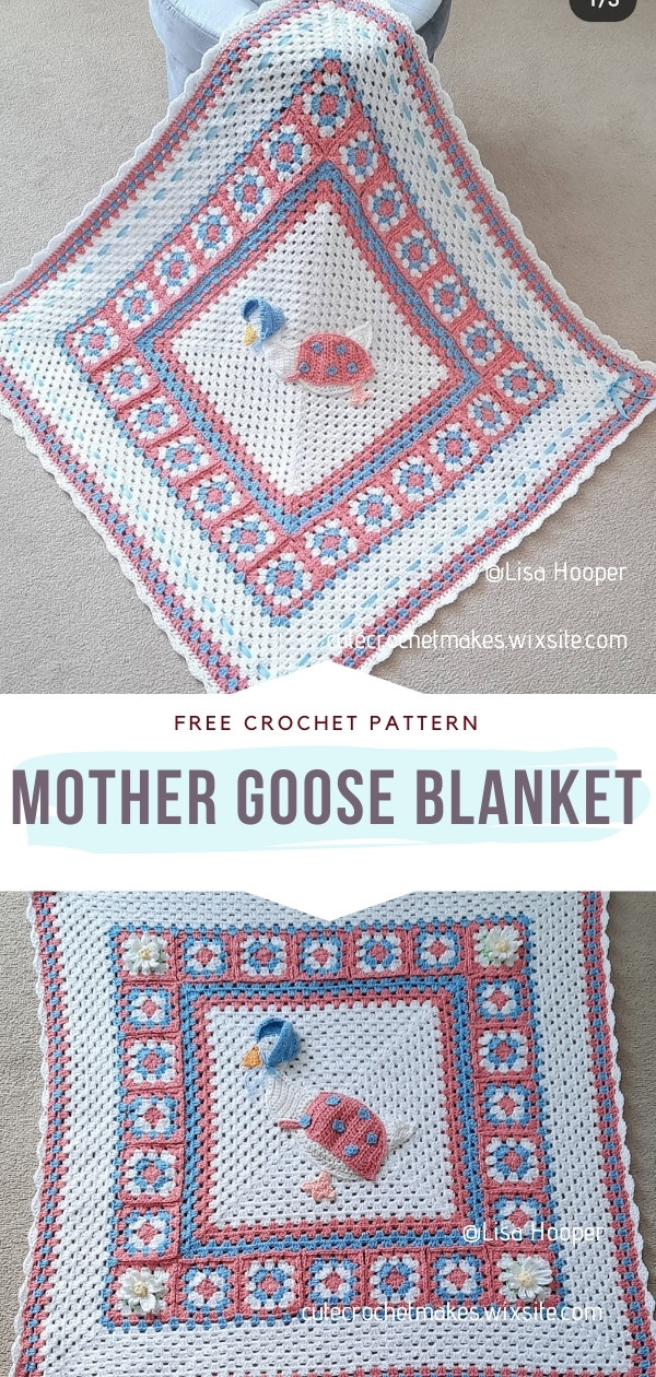Crochet Goose Blanket