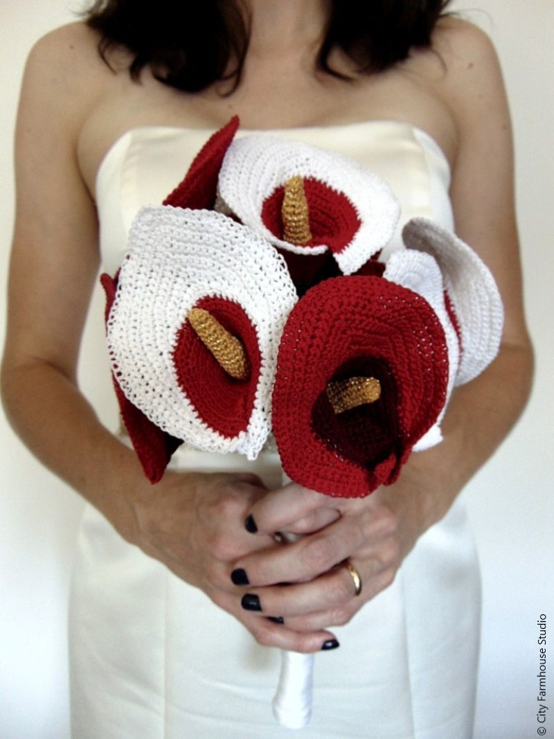 Crochet Lily Bouquet