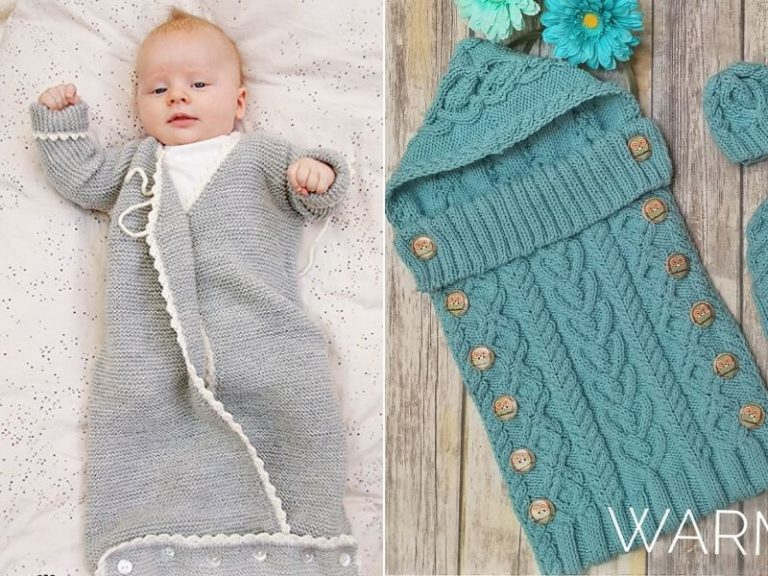 Free Knitting Patterns Cozy Baby Sleepsacks