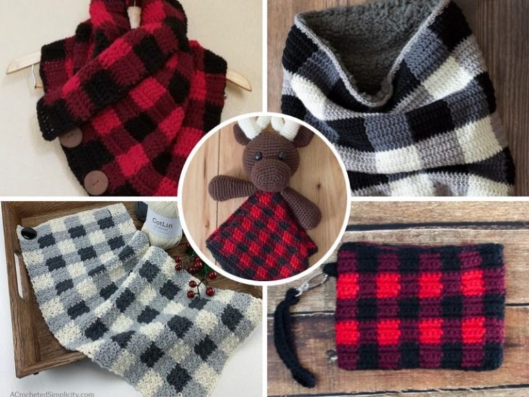Free Patterns Crochet Buffalo Plaid Ideas