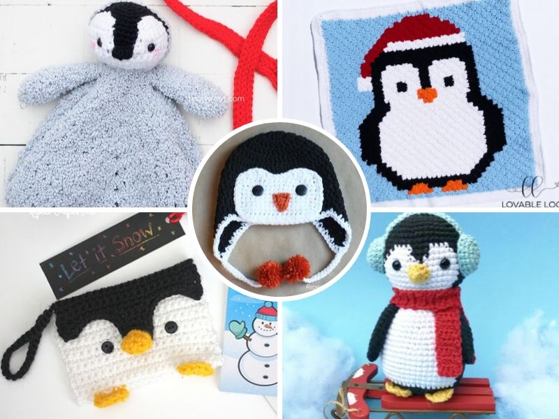 Cute Crochet Penguin Ideas