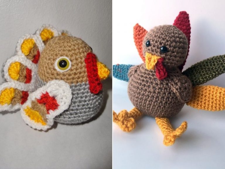 Free Crochet Patterns Cute Turkey Amigurumi