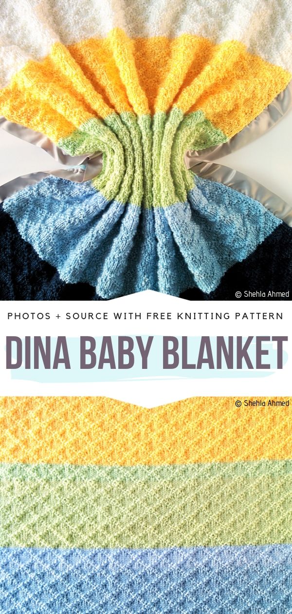 Knit Baby Blanket 