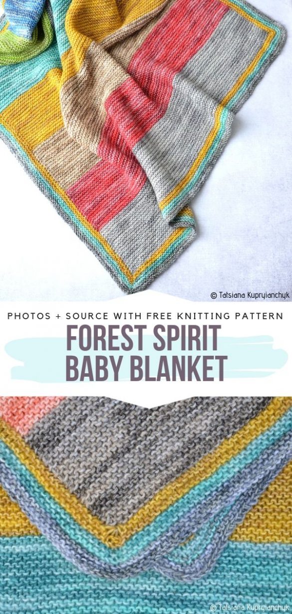 Easy Knit Baby Blankets - Free Patterns - Our Picks