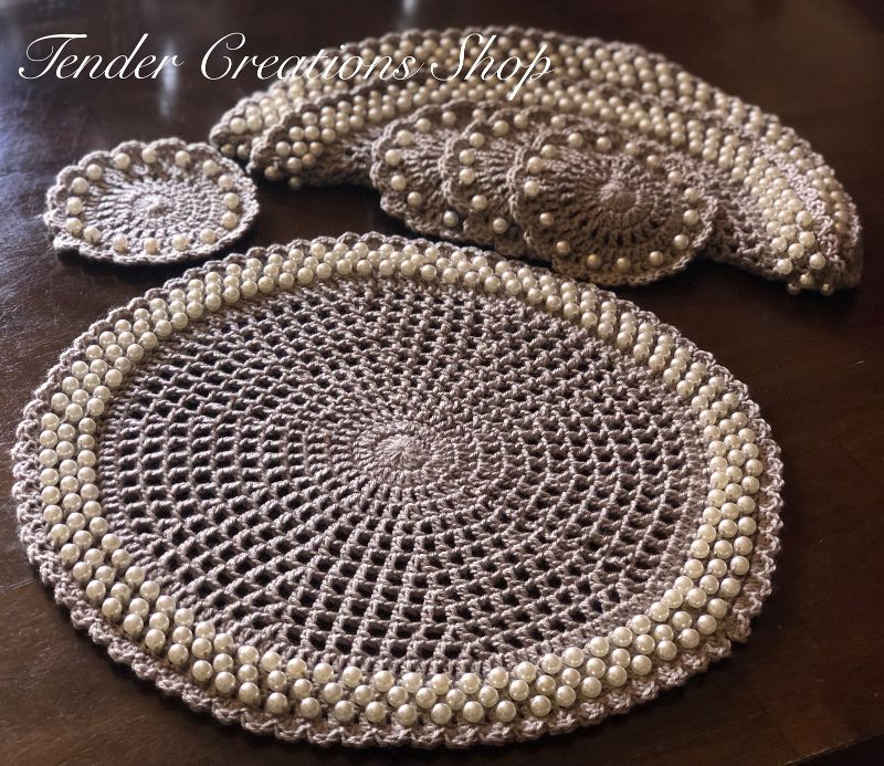 Pearl Placemats & Coasters