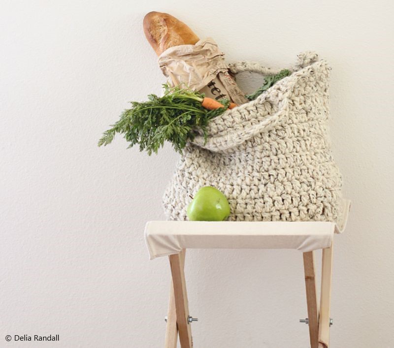 Sturdy Market Tote Free Crochet Pattern