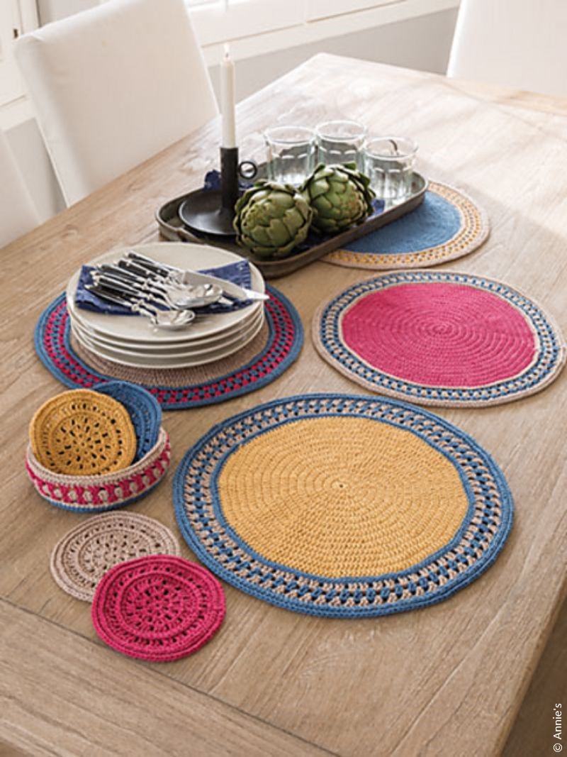 Crochet Table Set