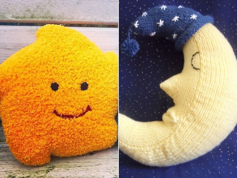 Sweet Dreams Knitted Pillows Free Patterns