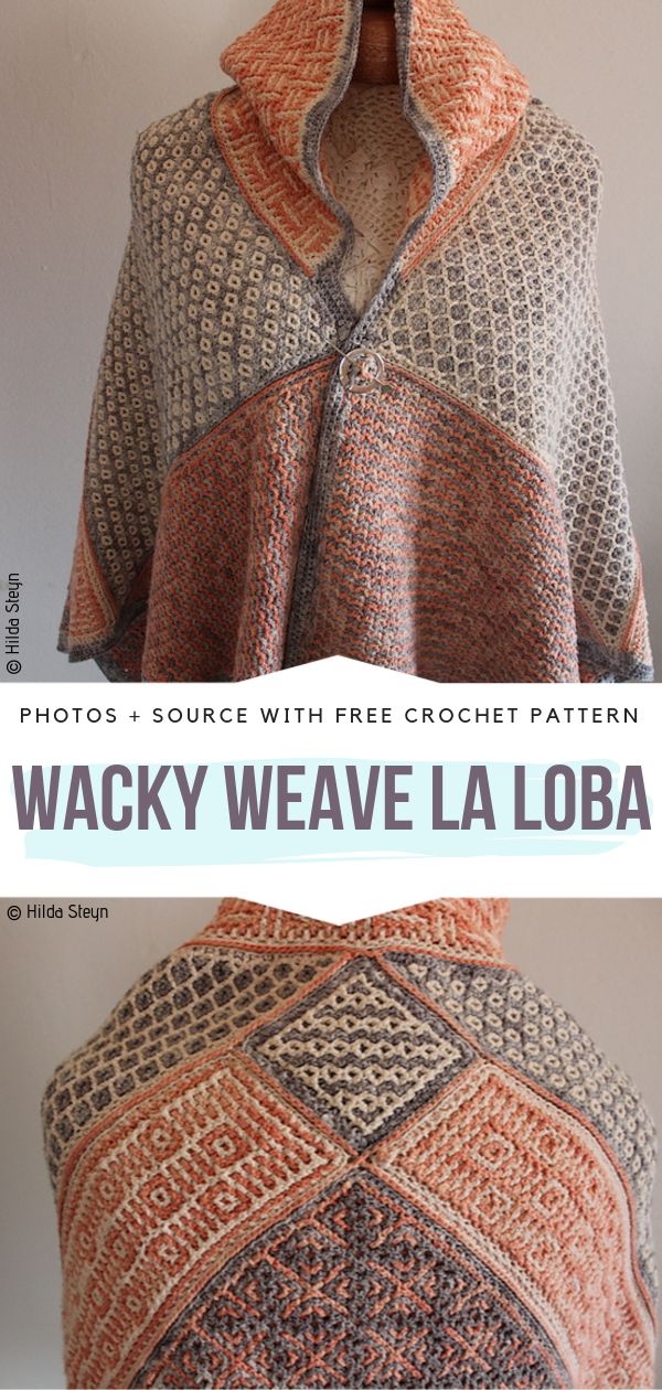 Free Crochet Pattern Wacky Weave La Loba 