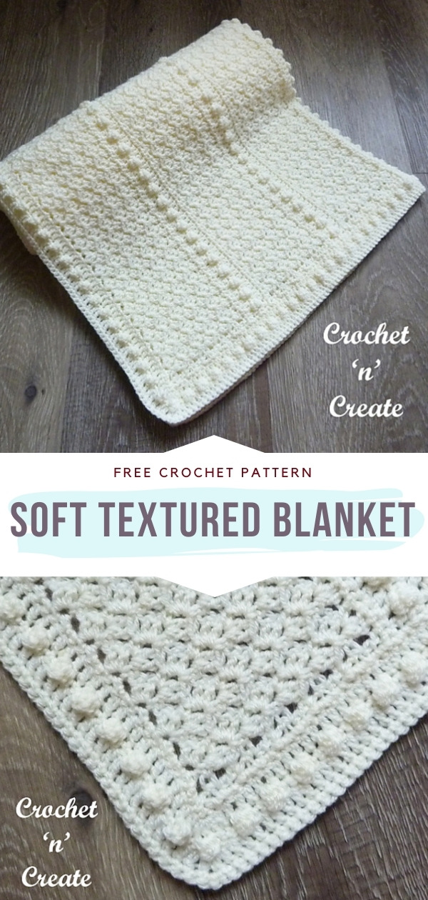 Textured Crochet Blanket