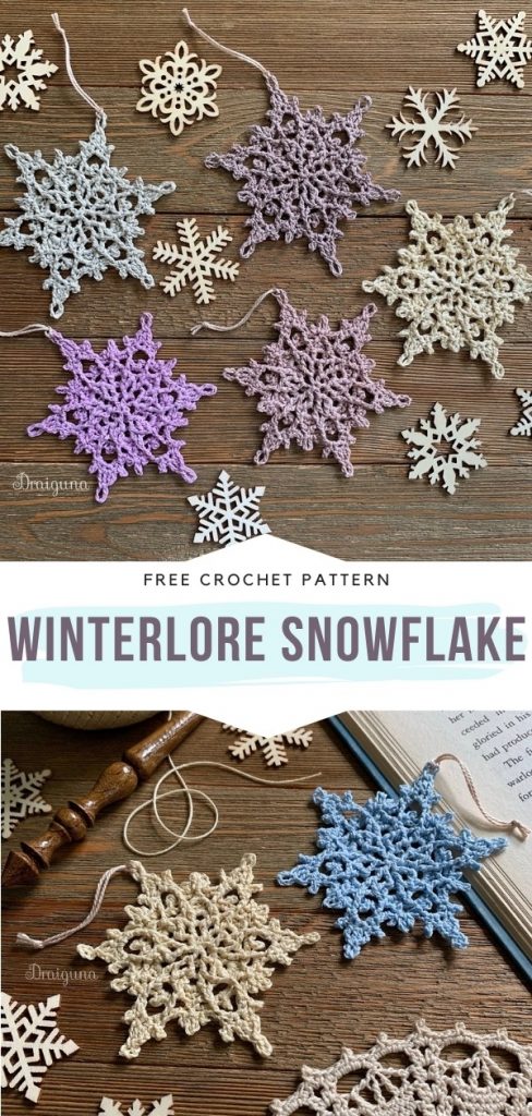 Magical Snowflake Ideas and Free Crochet Patterns