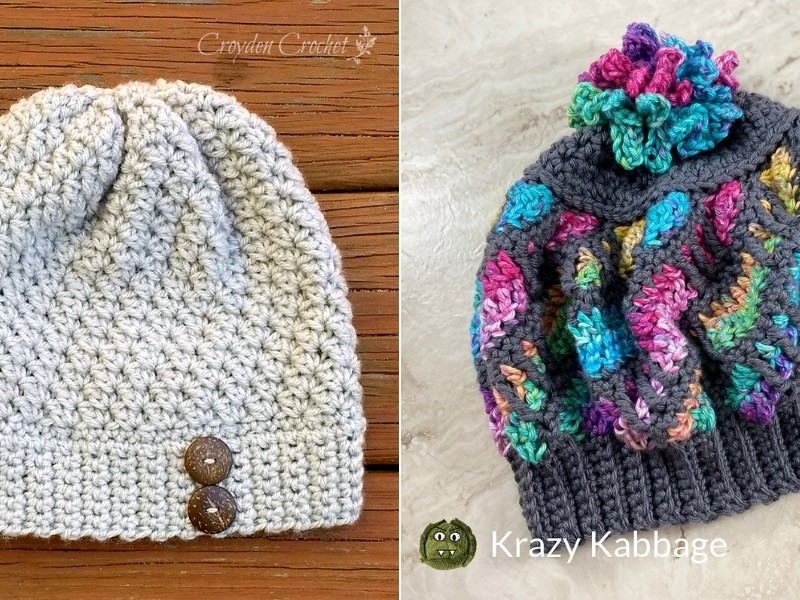Gorgeous and Easy Beanies - Free Crochet Patterns