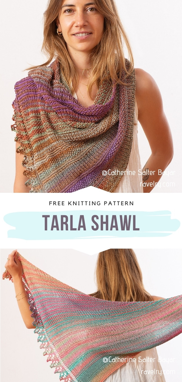 Feminine Shawl Free Knitting Pattern Ideas