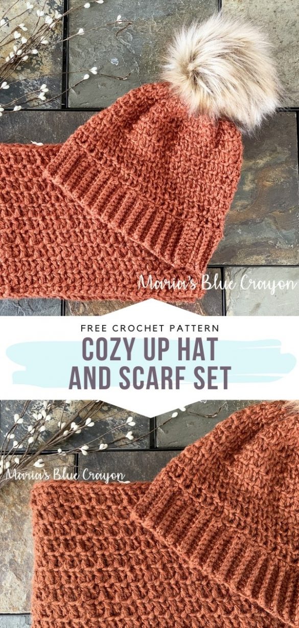 10+ Crochet Hat & Scarf Combination Patterns Ideas