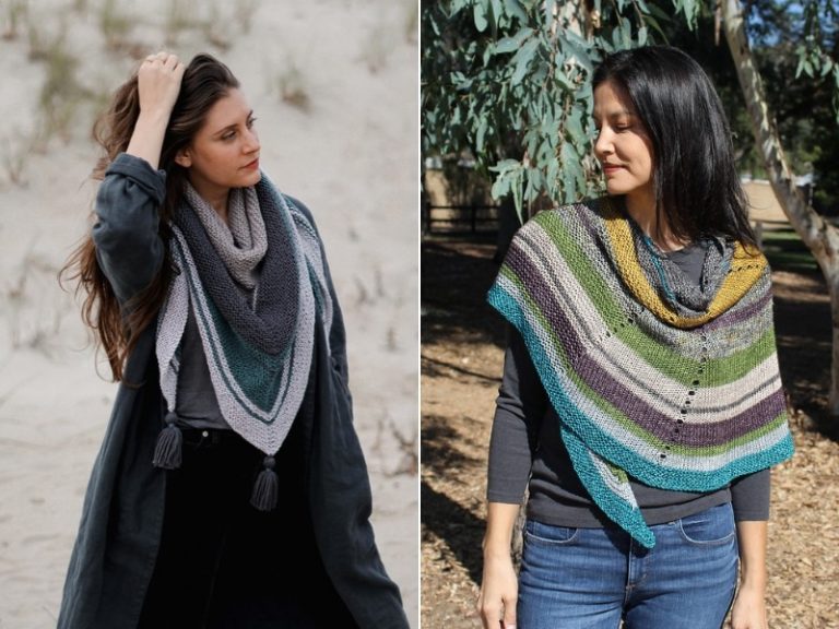 Autumn Vibes Wraps Free Knitting Patterns