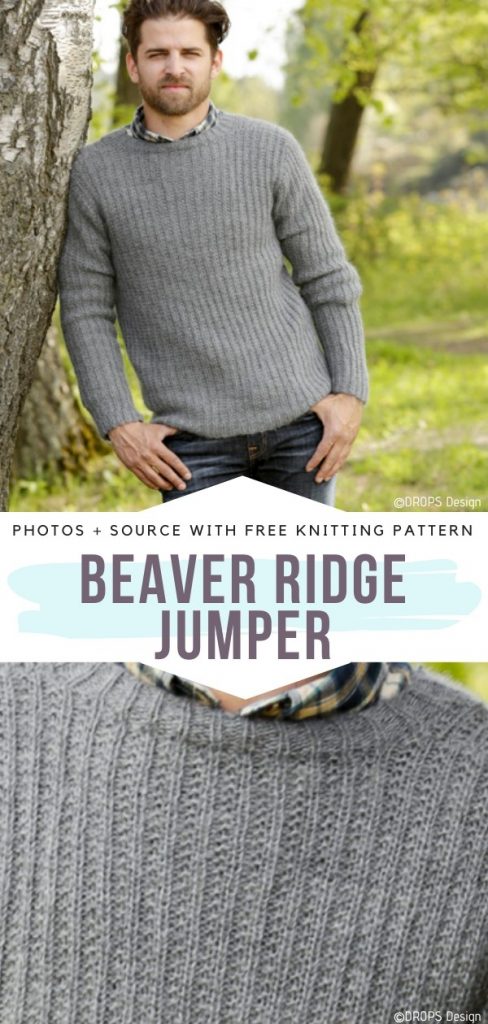 Fall Forest Men's Jumpers - Free Knitting Patterns