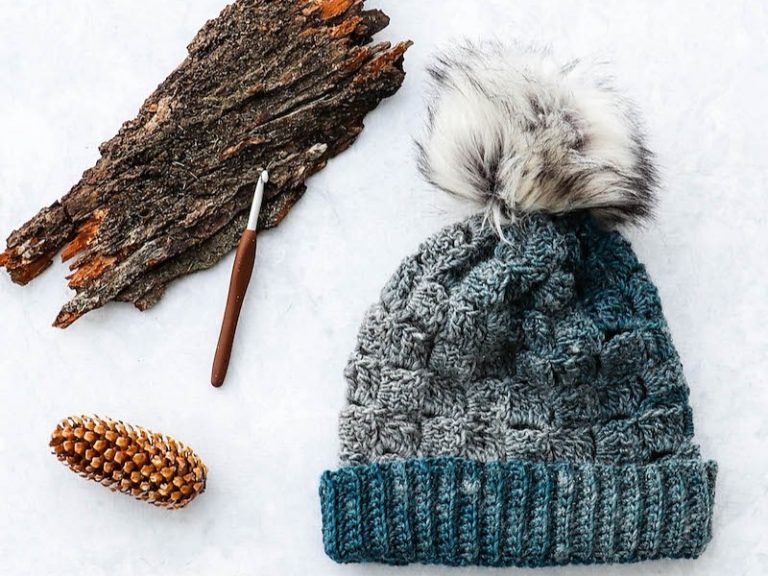 Chunky Textured Hats Free Crochet Patterns