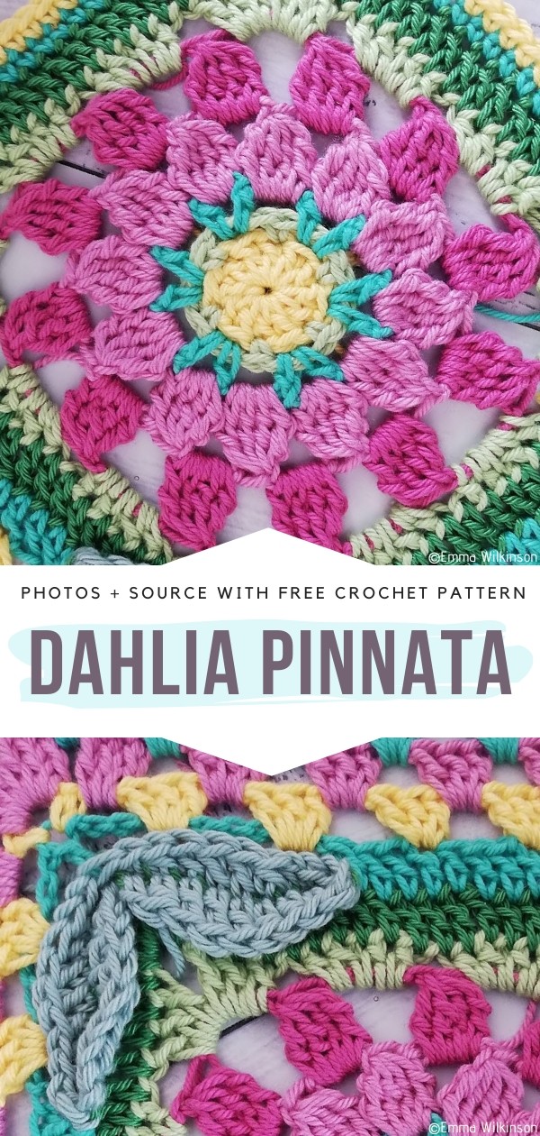 Dahlia Granny Square