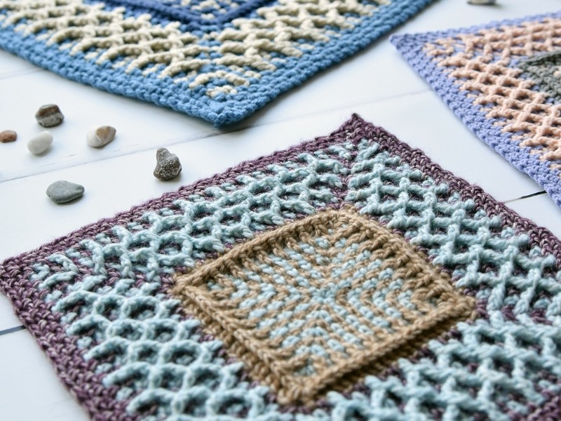 Delightful Crochet Squares-feature