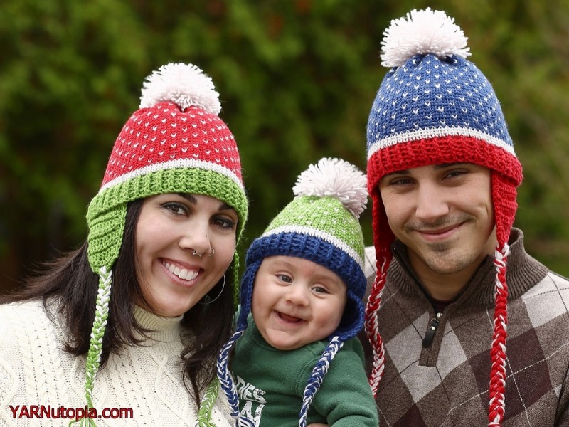 Family Time Hats Free Crochet Patterns