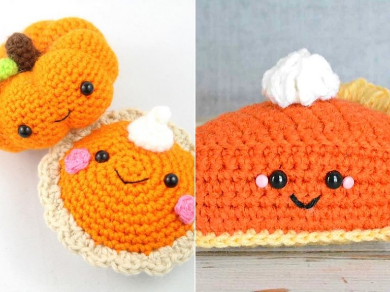 Sweet Pumpkin Pies Free Crochet Patterns