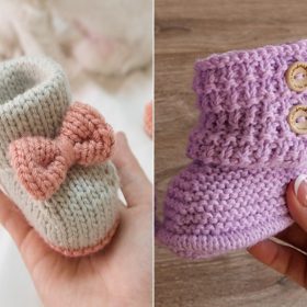 Lovely Baby Booties Free Knitting Patterns