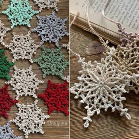 Magical Snowflakes Free Crochet Patterns
