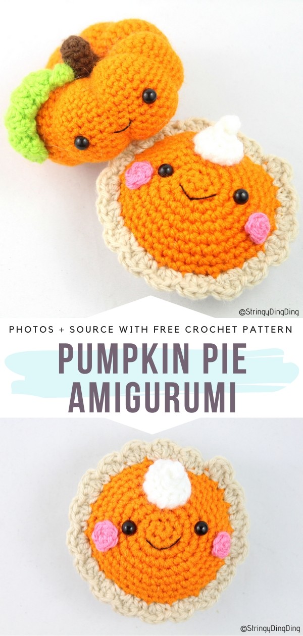 Lovely Pumpkin Decorations with Free Crochet Patterns