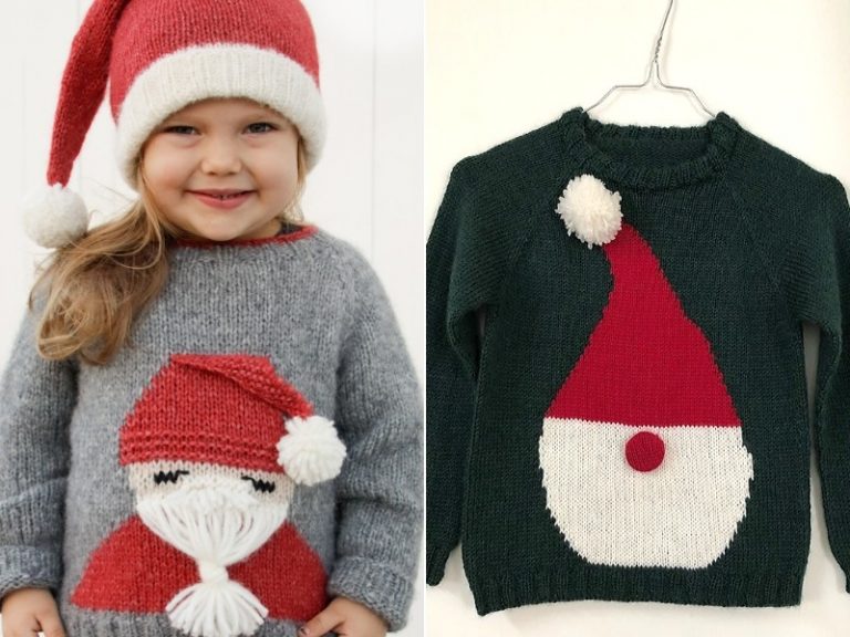 Santa’s Favorite Sweaters Free Knitting Patterns
